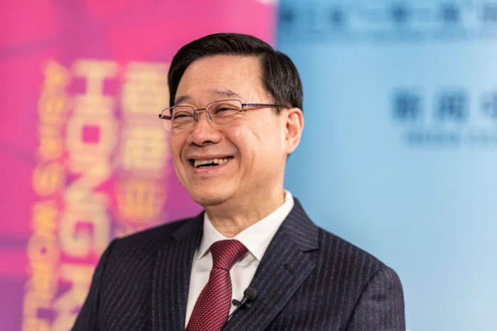 香港特区政府行政长官李家超。李昊摄