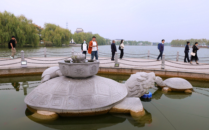 阜宁马家荡:挖掘文化资源优势,奋力创建4a级旅游景区|旅游景区|江苏省