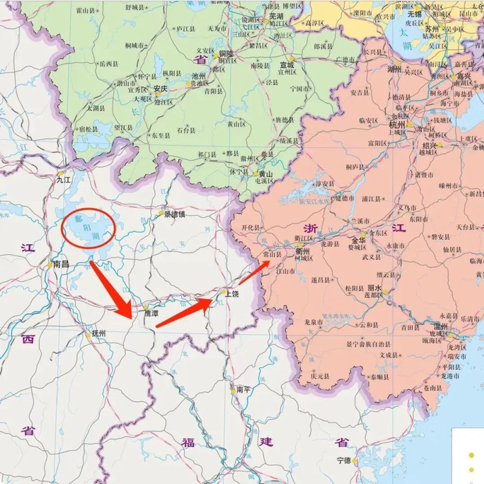 图片来源：根据国家测绘地理信息局标准地图服务网站中的长江三角洲地图标注