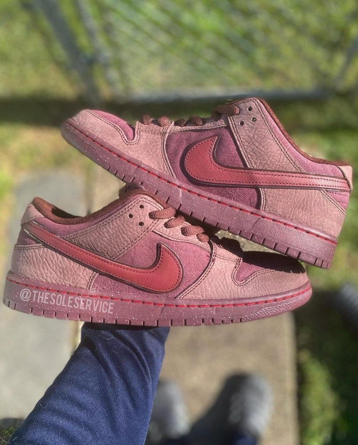 情人节dunksb最新实物细节全都看清了