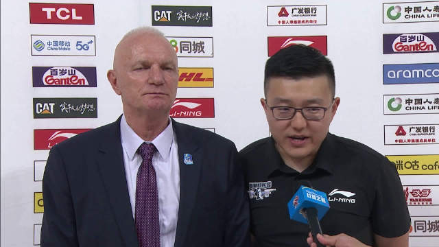北京北汽主教练莱登赛后采访