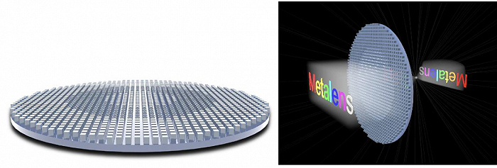 超透镜概念图。图片来源：36氪、 迈塔兰斯