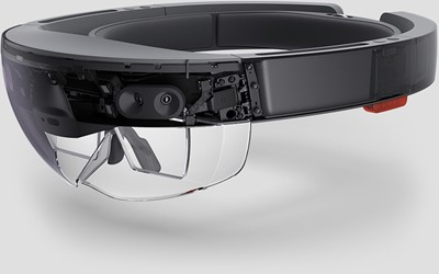 ▲HoloLens 1。图片来源：微软