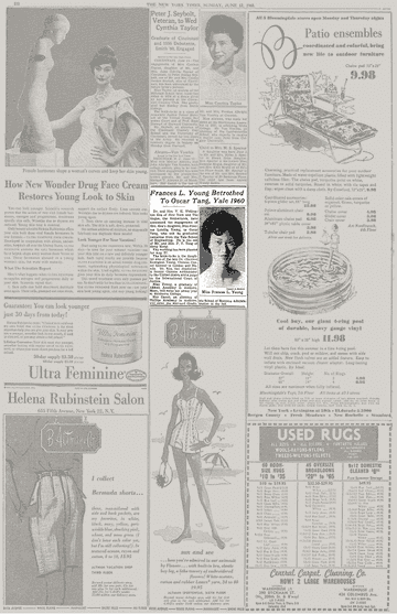 ▲婚讯还上了《纽约时报》