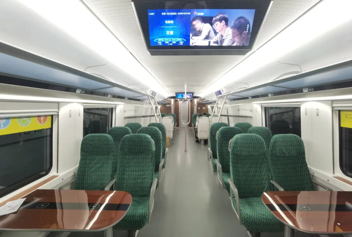 广东城际crh6a-a型动车组内部长啥样|动车组_新浪新闻
