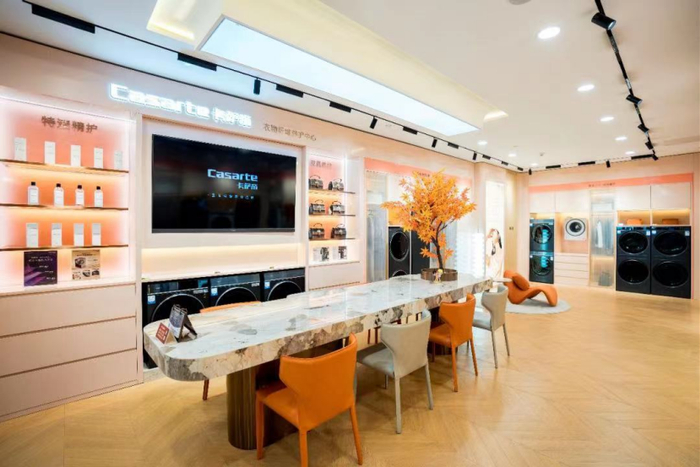 图为卡萨帝体验店