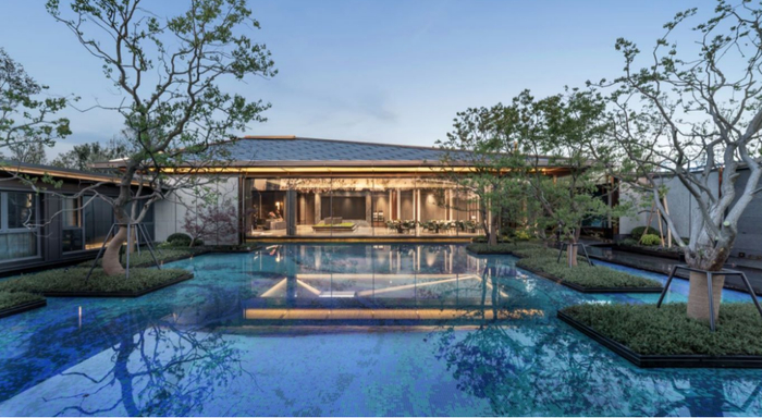 展示中心实景图，最终以交付为准