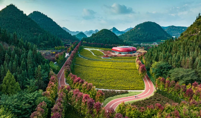 又到深秋赏枫季 贵州醇景区"枫"景如画~|贵州|兴义|赏枫_新浪新闻