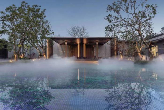 展示中心实景图，最终以交付为准