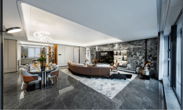 此为概念样板间风格，最终交付标准以合同为准