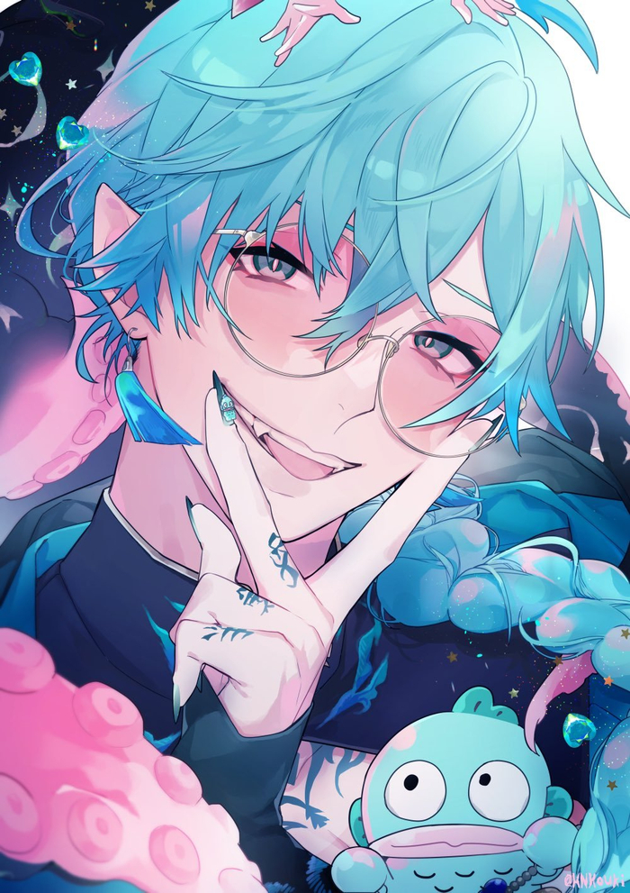 三丽鸥 半鱼人&骑士 真是一条小烫鱼|骑士_新浪新闻