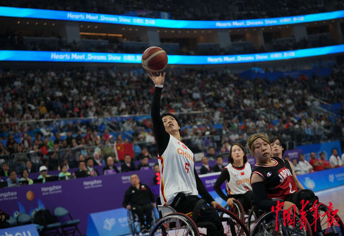 中国姑娘三连冠亚残运会女子轮椅篮球中国夺金