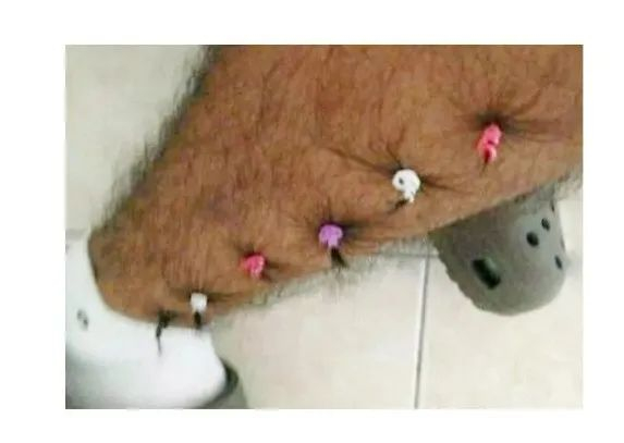 闲着无聊的各位观众老爷还可以量一量毛毛的长度一般男生的毛毛比女生