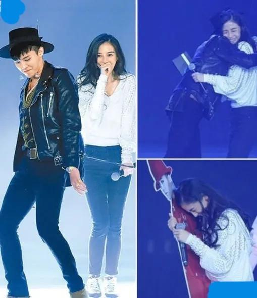 哪怕抱着权志龙的人形立牌,杨颖曾经也如迷妹一般开心这下子,内地各种