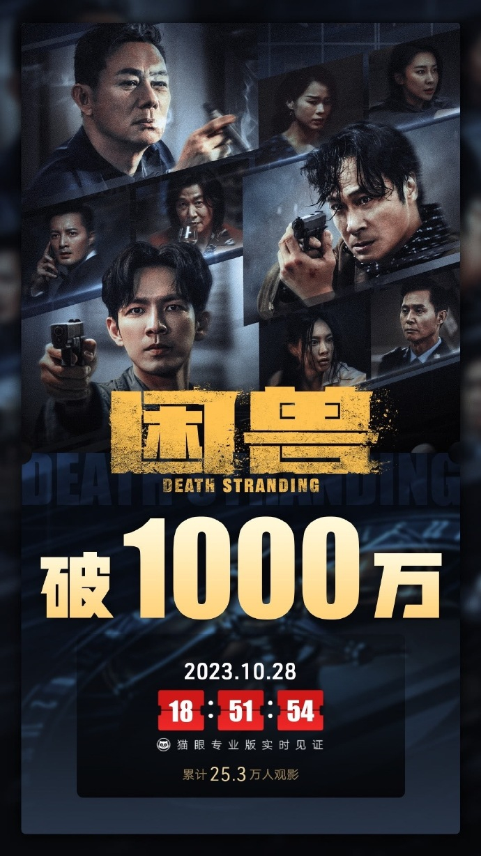 电影《困兽》上映2天,总票房破1000万|困兽|总票房|电影_新浪新闻