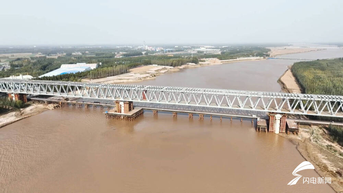聊泰铁路黄河公铁桥预计明年通车,鲁西北地区将新添一座跨黄通道|黄河