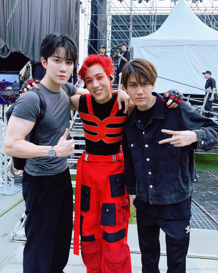 got7[超话]##段宜恩[超话]##bambam[超话]# 231029 9297 mikeigg