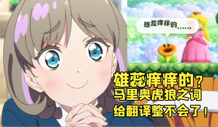 雄蕊痒痒的马里奥的虎狼之词把各国翻译给整不会了于是