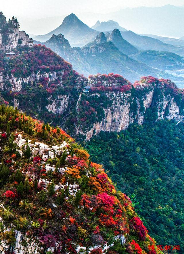 博览组图丨秋染淄博:齐山红遍 美不胜收|淄博市_新浪新闻