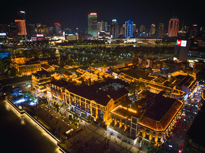 融合历史与现代的宁波老外滩