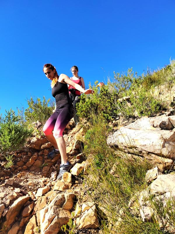 在可岑伯格山越野
