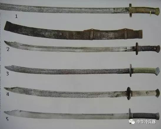 几款容易混淆的中国传统腰刀类型,你分的清楚吗?|柳叶刀|中国_新浪新闻