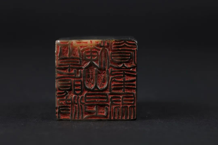 水是眼波横，山是眉峰聚 3cm×3cm×7cm
