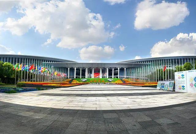 10月30日，上海，国家会展中心，第六届中国国际进口博览会即将在此举行。（图源：视觉中国）
