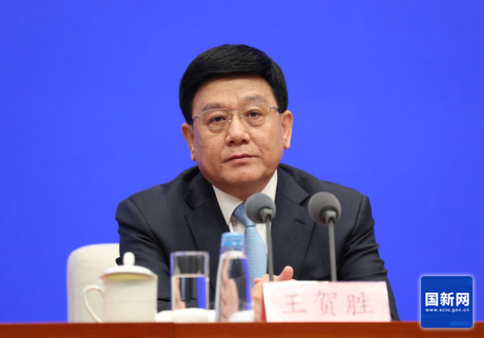 国家卫生健康委员会副主任、国家疾病预防控制局局长王贺胜。   国新网 