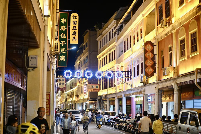 很出片梅州江北老街上新快来拍照打卡