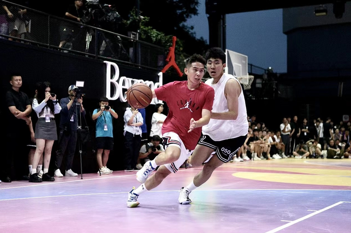 2023年“下站东单”比赛现场。（图片来源：东单体育中心）