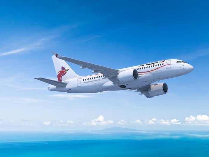 新几内亚航空计划购买11架空客a220飞机|新几内亚|a220飞机|中国航空
