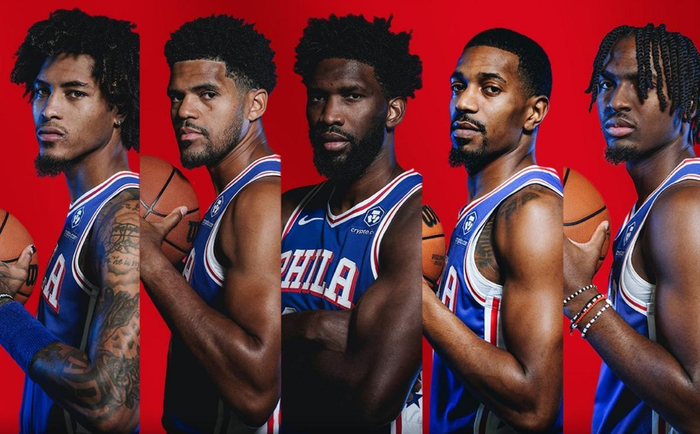 再见哈登76人豪取3连胜恩比德改变打法乌布雷首发惊艳