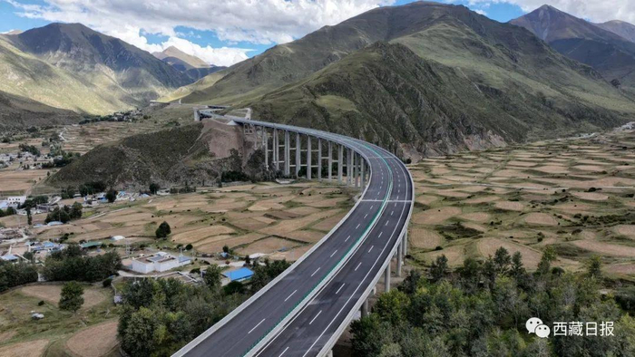 西藏s5线拉萨至泽当快速路最新进展