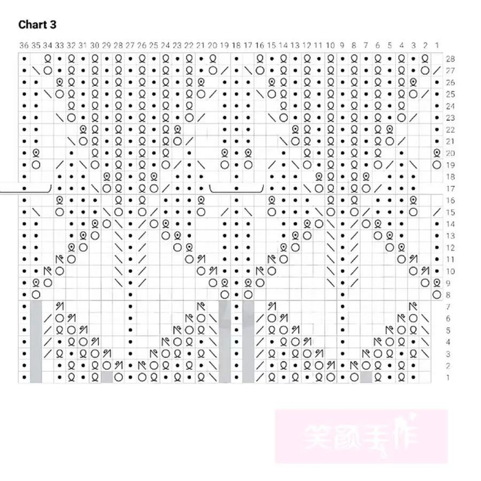 花瓣领超好看!温柔风满满的牦牛绒拉毛纱冰雾圆领毛衣(附图解)