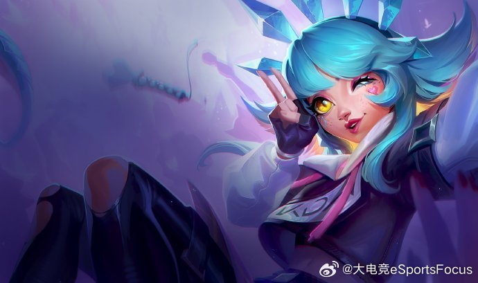 k/da超级粉丝-莉莉娅&妮蔻 局部原画|莉莉娅|s10_新浪新闻