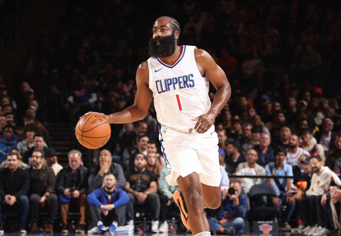 哈登首秀惊艳,泰伦卢提前认输,快船四巨头演砸|篮板|哈登|快船_新浪