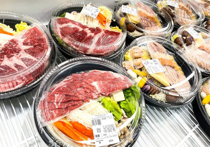 2022年10月9日，北京顺义区，山姆会员店出售的预制菜