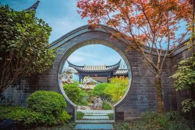 中式庭院诗意非凡，常用元素+设计技巧+组景手法，统统打包给你~|庭院景观|园林|景观|对景|山水_新浪新闻