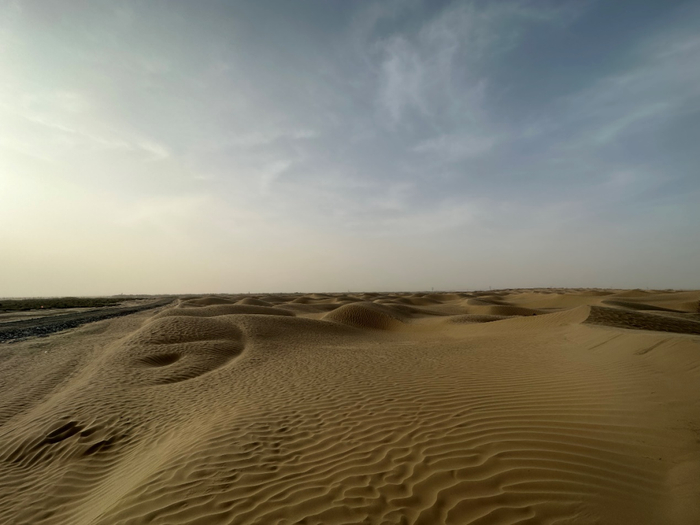 塔克拉玛干沙漠。崔赫翾/摄