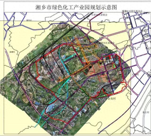 湘乡城西最新规划图图片