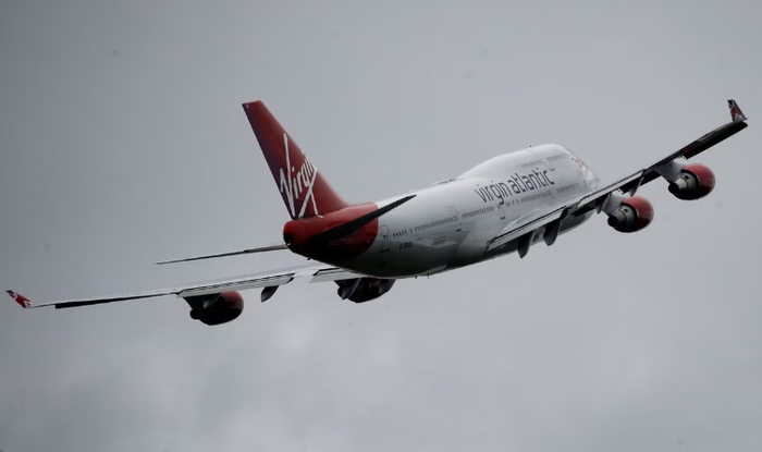 维珍航空将使用100可持续航空燃料进行跨大西洋飞行