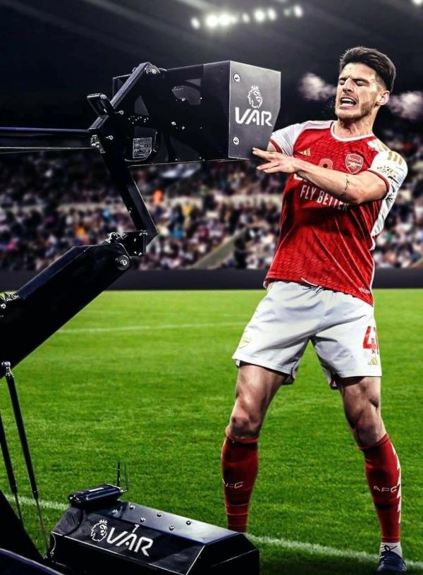 VAR阻挡了阿森纳的不败脚步。