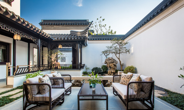 中式庭院诗意非凡常用元素设计技巧组景手法统统打包给你