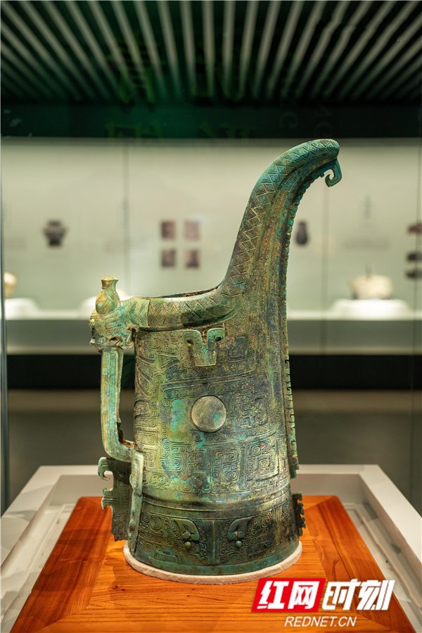 潇湘铜华 湖南新出土的商代青铜器觥形器首次对外展出