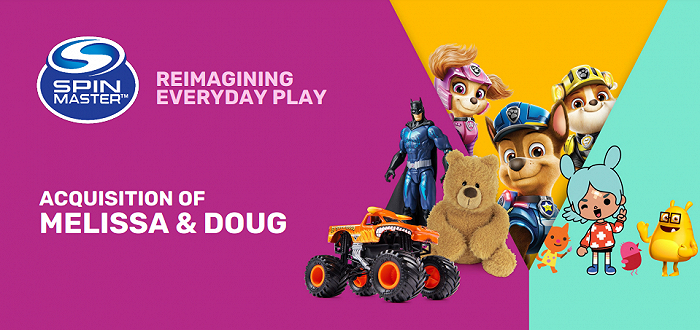 Spin Master 与 Melissa &Doug