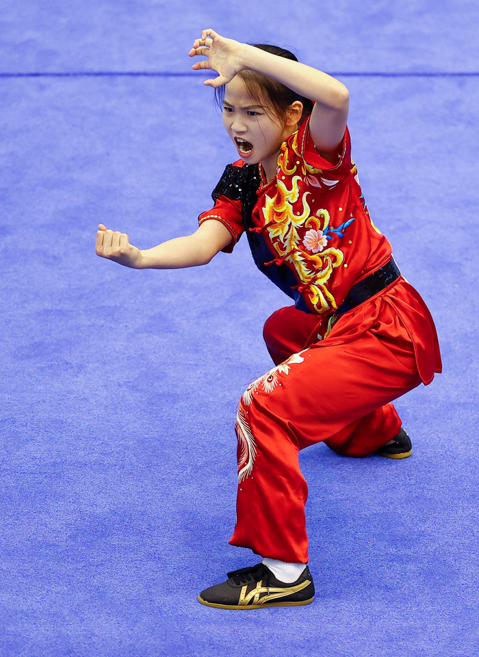 武术套路——中学组女子自选南拳赛况|南拳|中学组|蒋安琪_新浪新闻
