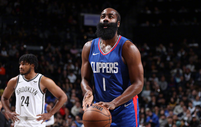 哈登空砍12 8 5,战旧主末节0分,加盟快船后全败|哈登|快船|末节_新浪