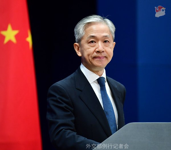 汪文斌 资料图 图源:外交部网站