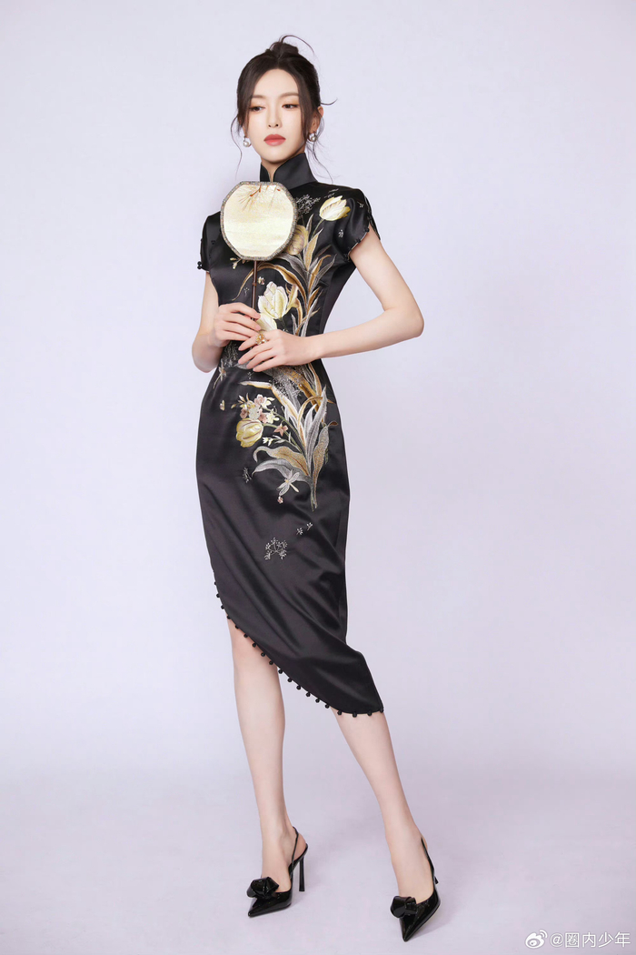 唐嫣|旗袍_新浪新闻